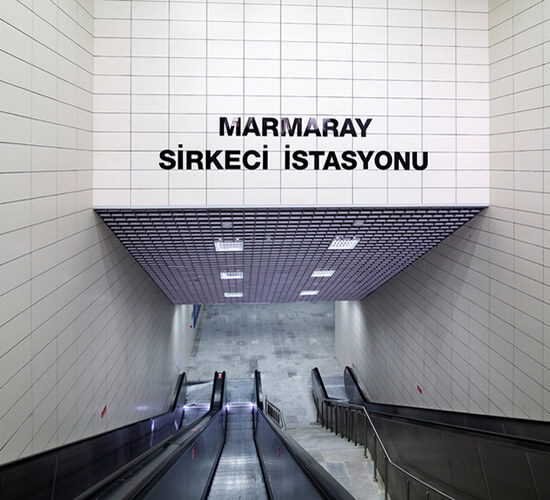 Marmaray Sirkeci Metro İstasyonu